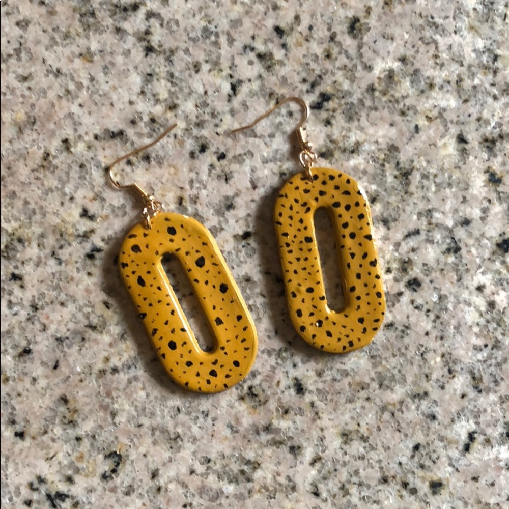 Polymer clay earrings (handmade)